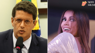 Ricardo Salles e Anitta