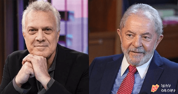 Pedro Bial e Lula