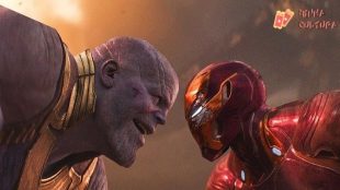 Thanos e Homem de Ferro