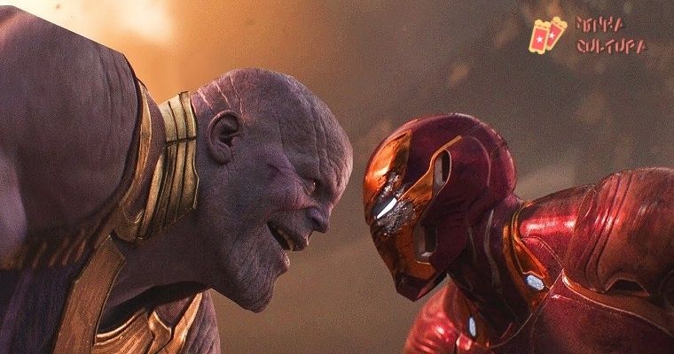 Thanos e Homem de Ferro