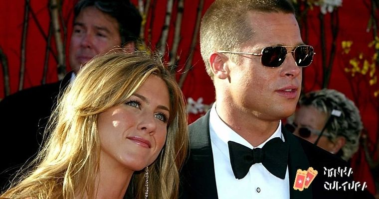 Jennifer Aniston e Brad Pitt