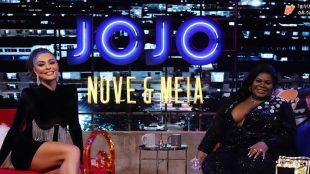 Jojo Todynho entrevista Juliana Paes na estreia do seu talk show