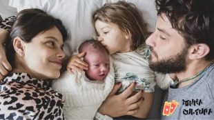 Chay Suede e Laura Neiva anunciam o nascimento do segundo filho