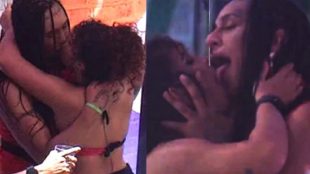 <strong>Linn da Quebrada dá o primeiro beijo na boca de uma mulher trans no BBB; vídeo mostra o momento exato</strong>