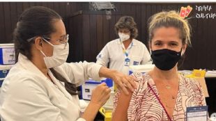 Após tomar a terceira dose da vacina, Ingrid Guimarães faz desabafo