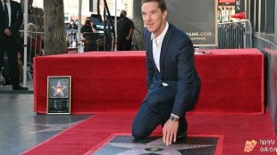 Benedict Cumberbatch, o 'Doutor Estranho, ganha estrela na Calçada da Fama