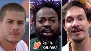 Arthur, Douglas e Eliezer estão no último Paredão do Big Brother Brasil 22